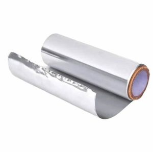 Rollo papel aluminio corto 12cm x 70m (Plata)